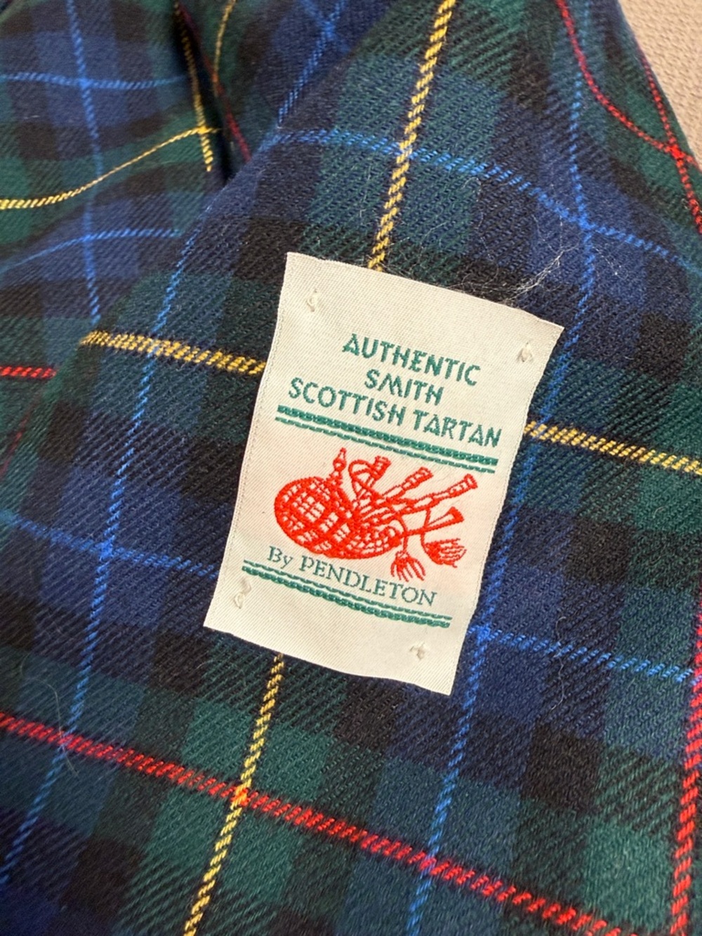 Pendleton Authentic Smith Scottish Tartan Wool Blazer - Picture 6 of 8